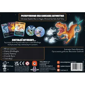 Board game Portal Games Mindbug: Ponad wieczność – tabletop strategy game by Portal Games