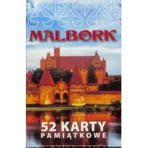 Plan commemorative map — Malbork (model 277729), illustrated city map souvenir