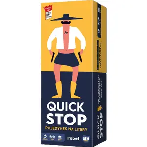 Настольная игра Rebel QuickStop (edycja polska) — семейная и карточная игра от Rebel