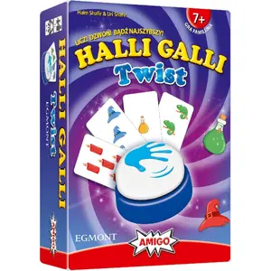 Board Game Egmont Gra Halli Galli Twist (Polish edition) — family party game, fast-reaction card game
