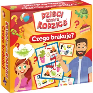 Board game Kangur 'Dzieci kontra rodzice: Czego brakuje' — party family quiz game, Polish edition