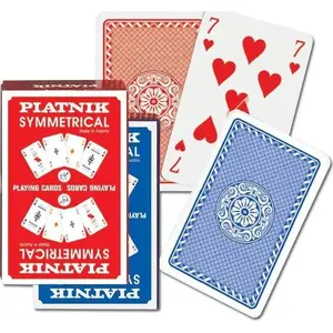 Playing Cards Piatnik standard 'Symetryczne' — deck by Piatnik, standard size, model 77105