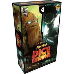 Board Game Lucky Duck Games Dice Throne: Starcie 4 - Drzewiec vs Ninja