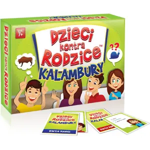 Board game Kangur Dzieci kontra Rodzice Kalambury party charades game, brand Kangur, model 164493