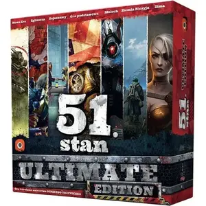 Board game Portal Games 51st State: Ultimate Edition (Portal Games) — card-driven post-apocalyptic strategy