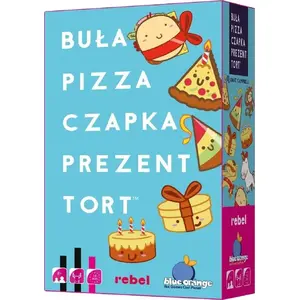 Настольная игра Rebel Buła (Pizza, Czapka, Prezent, Tort) — Rebel, MPN 461879