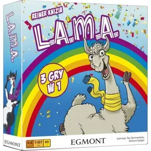Настольная игра Egmont Gra Lama – семейная игра от Egmont (GXP-784328)