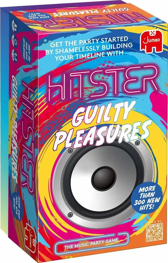 Board game Jumbo Hitster Guilty Pleasures Nordic Photo 3