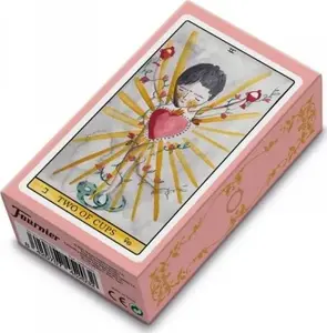 Таро-колода Fournier Tarot de Luz от Aitor Saraiba — карты Таро Fournier, иллюстрированная художественная колода