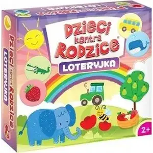 Board game Kangur — Dzieci kontra rodzice. Loteryjka (Kangur, family party game)