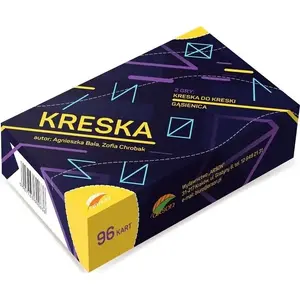 Обучающие карточки Arson Karty edukacyjne - Kreska — карточки для письма и упражнений по проведению линий