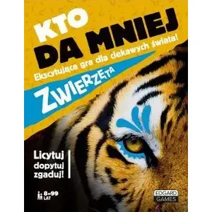 Board game Edgard Games 'Kto da mniej. Zwierzęta' by Edgard — family card/party game, Polish edition