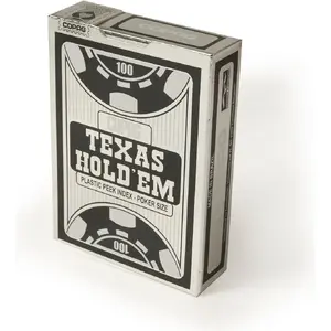 Игральные карты Cartamundi Texas Hold'em, стандартный казино-размер для покера, 52 карты + 2 джокера