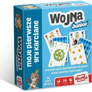 Kāršu spēle Cartamundi Gra Wojna Junior — Cartamundi GXP-703816, bērnu spēle «Karš»