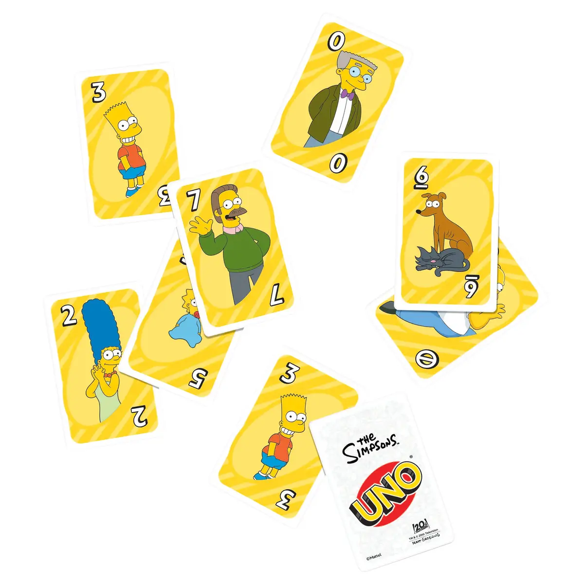 MATTEL UNO The Simpsons карточная игра Photo 4