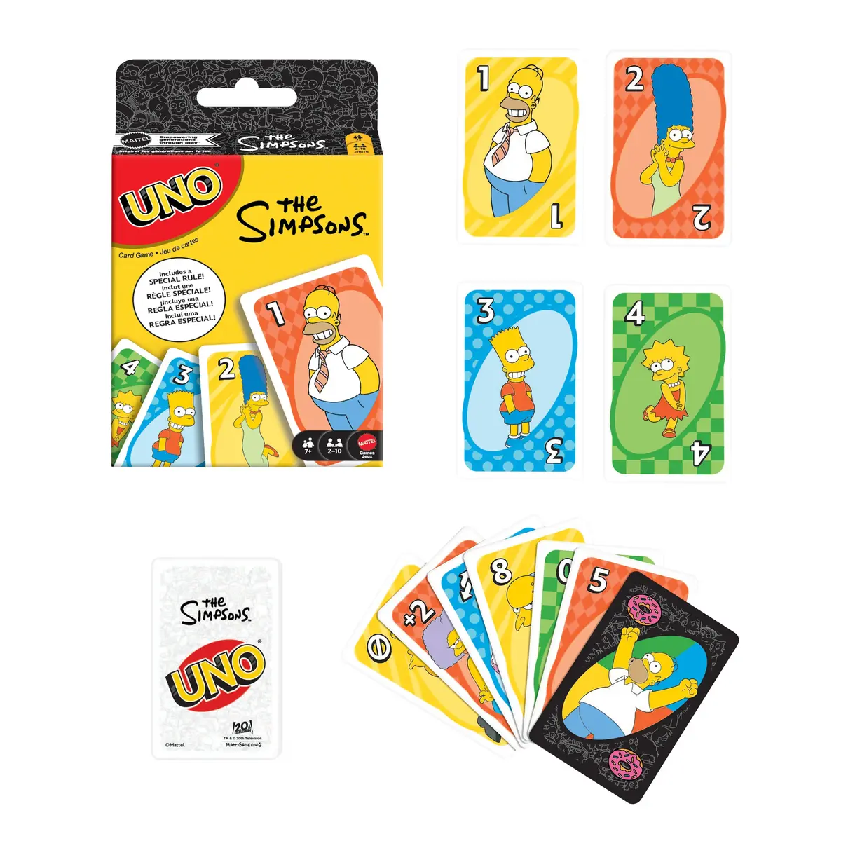 MATTEL UNO The Simpsons карточная игра Photo 6