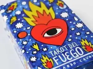 Карточная игра Fournier Tarot del fuego — Fournier 184415, традиционная таро-колода