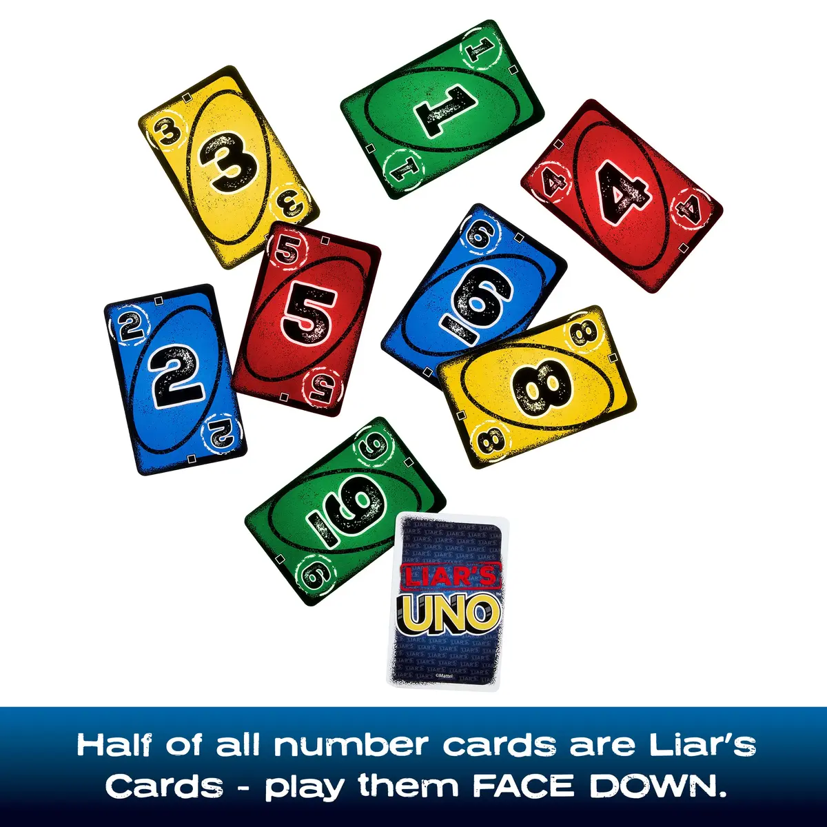 Kāršu spēle MATTEL Liar’s UNO Photo 9