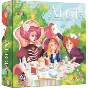 Настольная игра Egmont Alicja w krainie słów (60004) — семейная словесная игра с карточками