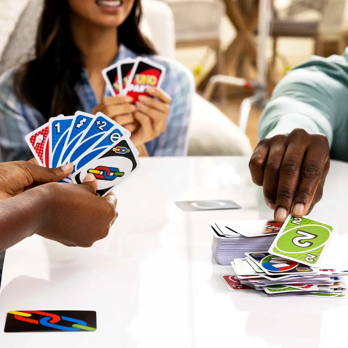 Карточная игра MATTEL UNO Party Family Photo 6