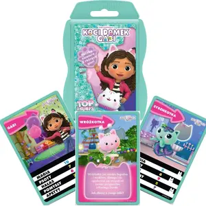 Настольная игра winning moves Top Trumps Junior Koci Domek Gabi (детская карточная игра)