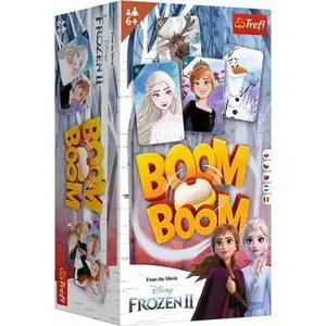 Настольная игра TREFL Boom Boom Kraina Lodu 2 — семейная игра с очередностью ходов, для вечеринок (возраст не указан)
