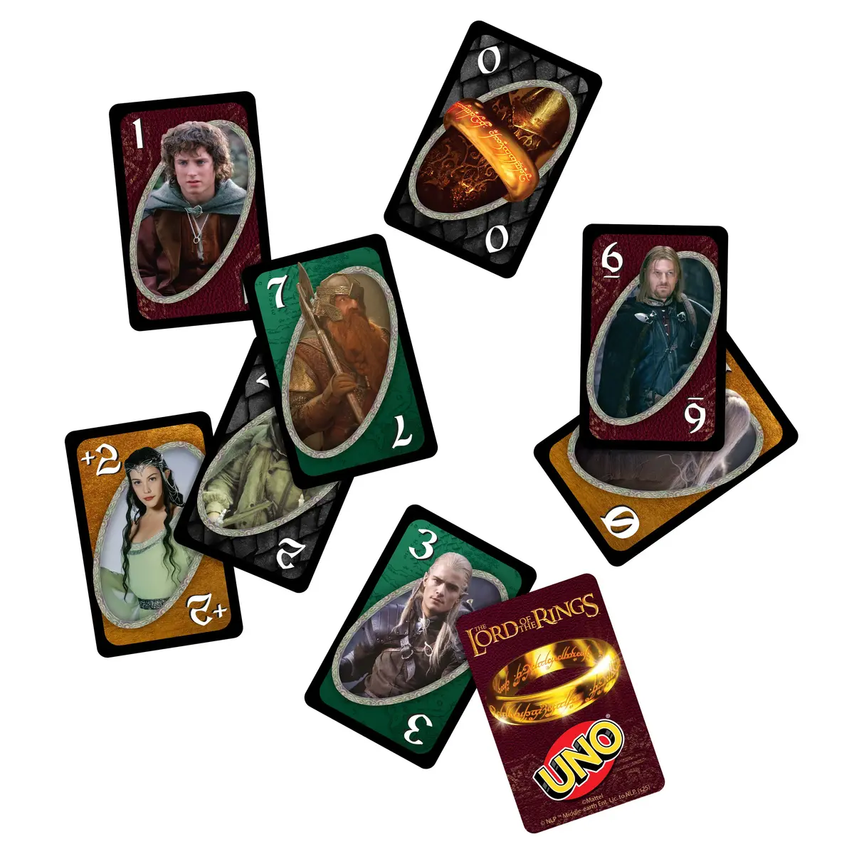 Карточная игра MATTEL UNO The Lord of The Rings Photo 3