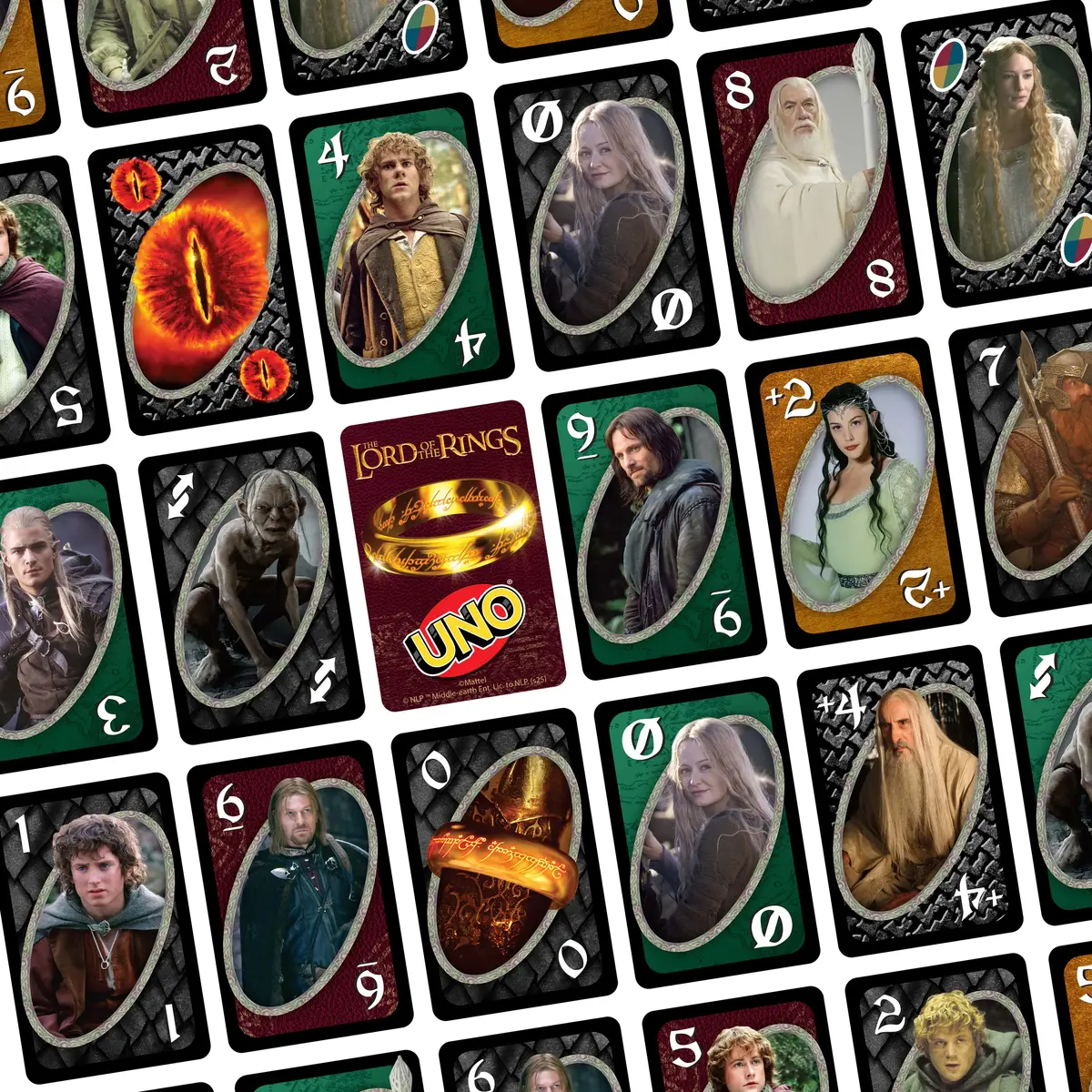 Карточная игра MATTEL UNO The Lord of The Rings Photo 4
