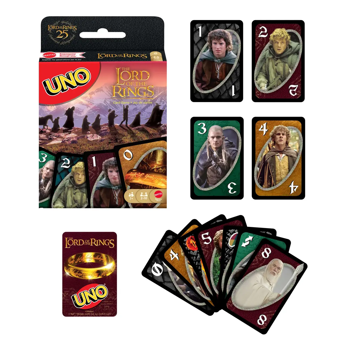 Карточная игра MATTEL UNO The Lord of The Rings Photo 5