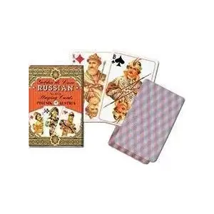 Игральные карты Piatnik «Rosyjskie - złote» стандартная колода PIATNIK