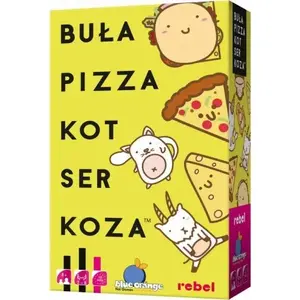 Galda spēle Rebel — Buła, Pizza, Kot, Ser, Koza (Rebel)