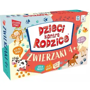Board game Kangur — Dzieci kontra rodzice. Zwierzaki 4+ — family party game, age 4+
