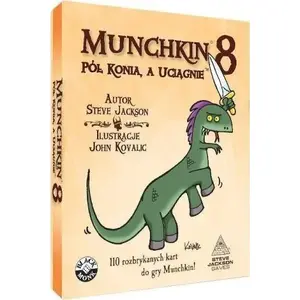 Board Game expansion Black Monk — Gra Munchkin 8: Pół konia, a uciągnie Dodatek