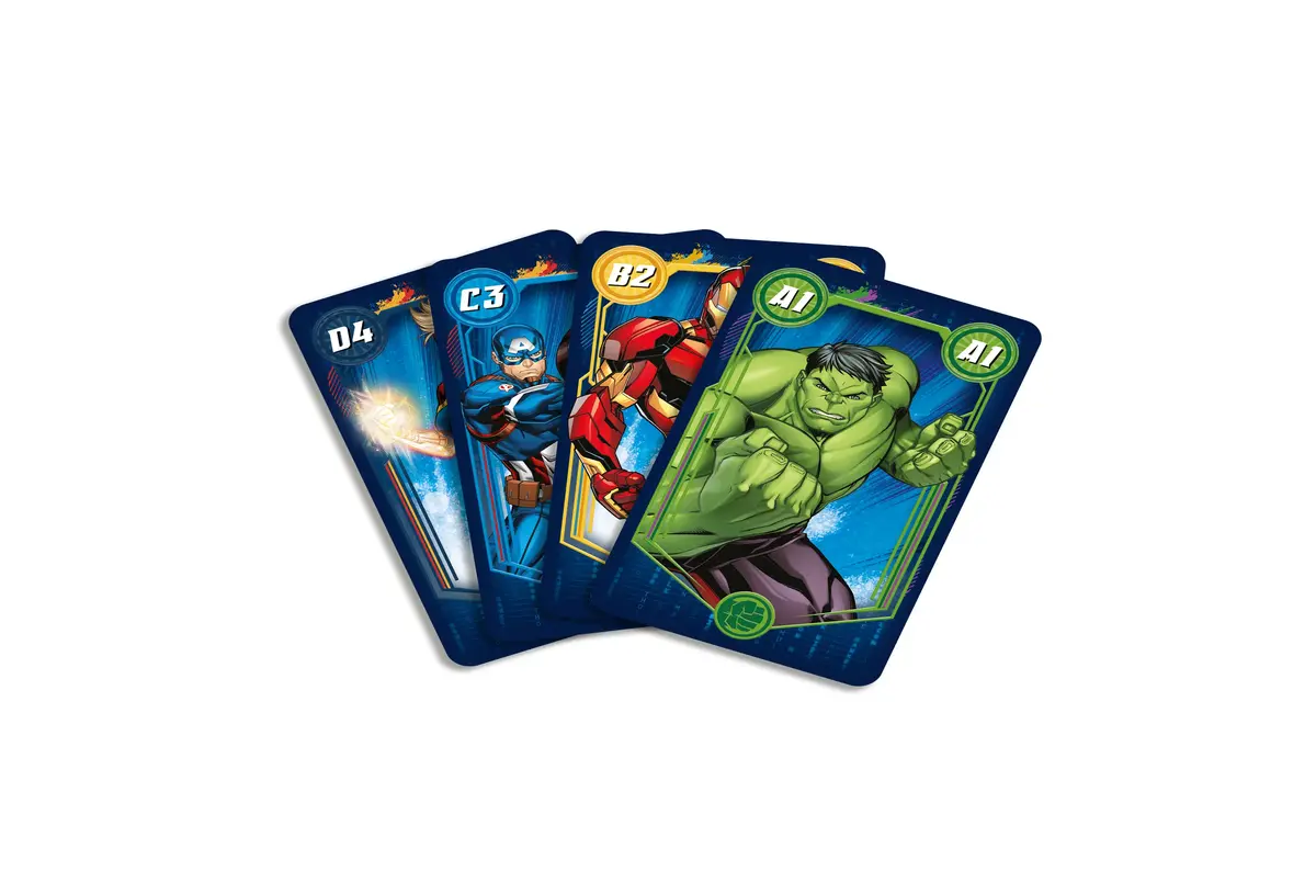 Kāršu spēle Cartamundi Shuffle Marvel Avengers 4-in-1 Photo 2
