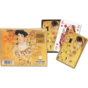 Playing Cards Piatnik standard 'Klimt, Adele' – deck of standard poker-size cards by Piatnik