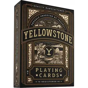 Игральные карты Bicycle Karty Yellowstone Theory11, колода Bicycle, модель Karty Yellowstone Theory11