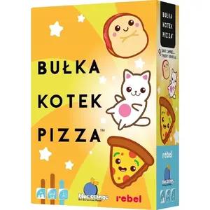 Настольная игра Rebel Gra Bułka Kotek Pizza – семейная игра от Rebel