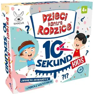 Board Game Kangur Dzieci kontra rodzice. 10 sekund Kids — Kangur family party game