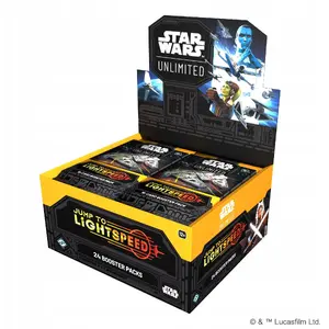 Booster Box 24 packs — fantasy flight games Star Wars: Unlimited Card Game — Jump to Lightspeed