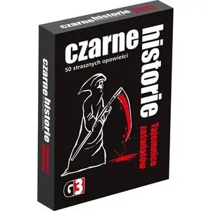 Board game G3 Czarne historie — Tajemnice Zaświatów (209745) card-based mystery game