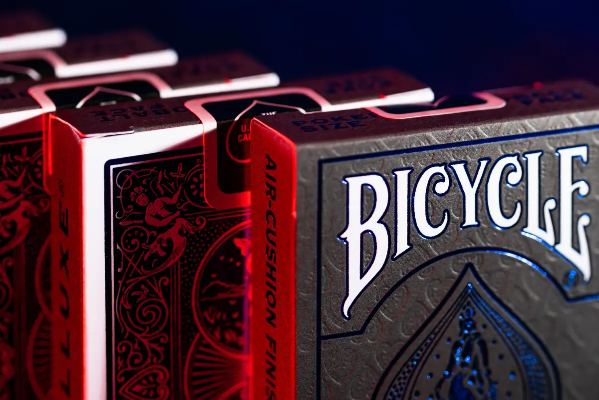 Bicycle METALLUXE COBALT kārtis 56 gab. Photo 4