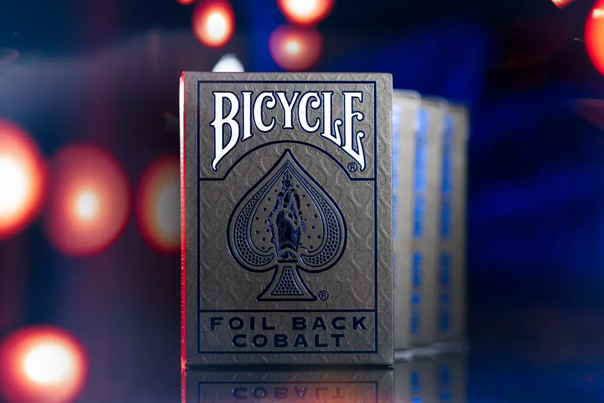 Bicycle METALLUXE COBALT kārtis 56 gab. Photo 5