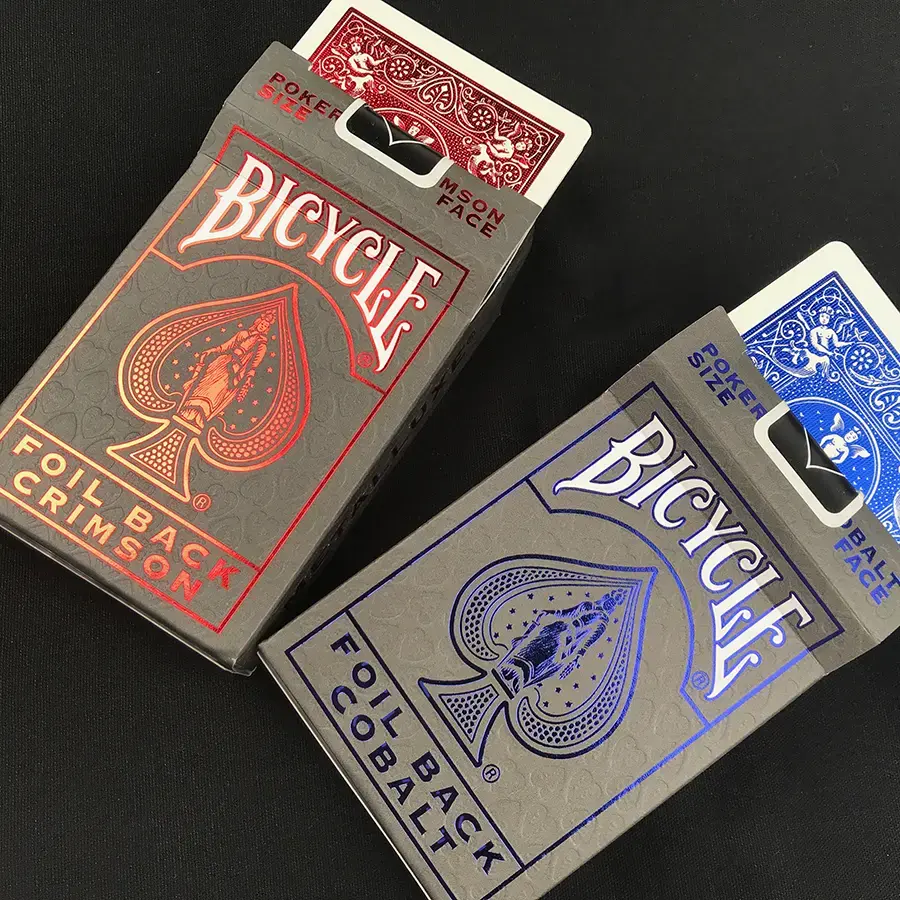 Bicycle METALLUXE COBALT kārtis 56 gab. Photo 7