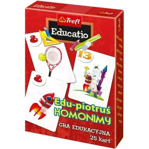 Board Game TREFL Edu-Piotruś Homonimy – educational card game for learning homonyms