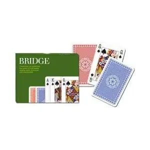 Playing Cards Piatnik Standard Extra Bridge — New Classics, 52+2, PIATNIK