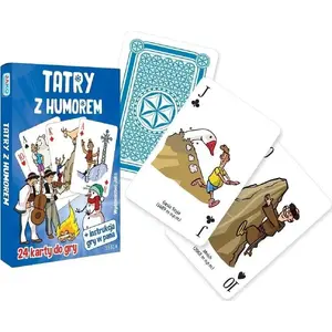 Card Game Deck Wydawnictwo Jako — 'Tatry z humorem' playing cards, publisher edition