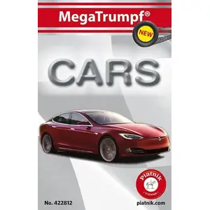 Card game Piatnik Karty kwartet Samochody — children's quartet cards with vehicle theme