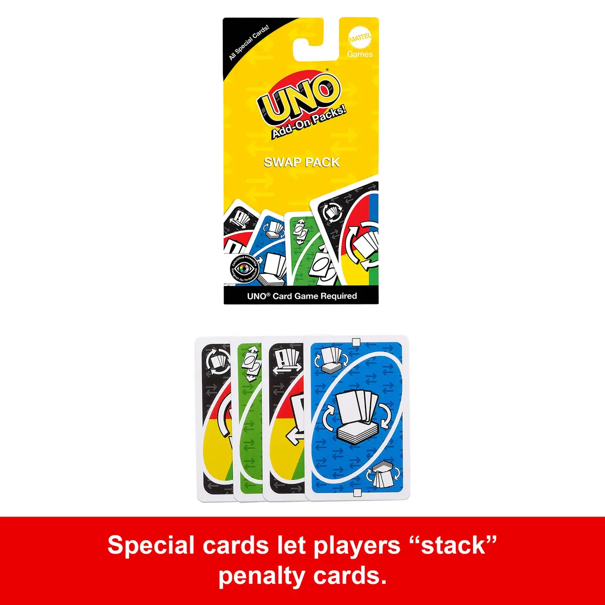 MATTEL UNO papildpakas 16 kārtis Photo 7