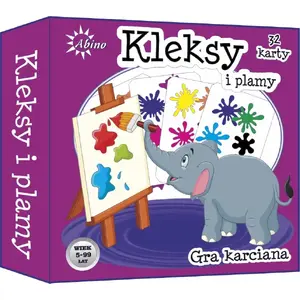 Board Game Abino Karty - Kleksy i plamy by Abino (MPN ABIN0101)