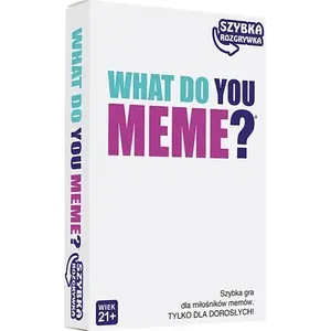 Galda spēle Epee Gra What Do You Meme? — ātra spēle ar kārtiņām ballītei